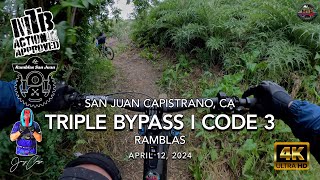 MTB Riding Triple Bypass and Code Three,...