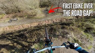 Testing This New Ebike on a HUGE Road Gap,...