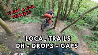 RIDING MY LOCAL SPOT + TESTING OUT MY BRAND...