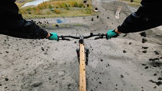 FREERIDE MTB in einem aktiven Kohle-Tagebau!...