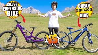 CHEAP AMAZON ELECTRIC BIKE VS EXPENSIVE TOP OF...