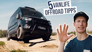 5 Tipps für Camper Van OFFROAD Trips |...