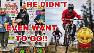 HE DIDN'T WANT TO RACE, ROCKED UP LATE &...