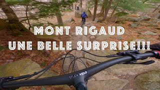 Vélo de montagne au Mont Rigaud - Une belle...