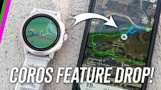COROS April 2024 New Features! Screen...