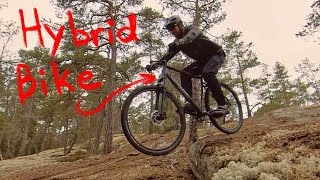 Home built XC bike VS Black Trails