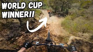 Following a WORLD CUP WINNER on the BEST...