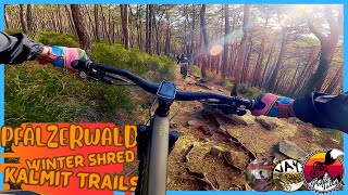 Winter shred auf der Kalmit // Mit...