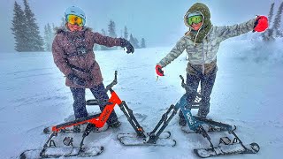 The ultimate Ski Bike adventure | Snogo