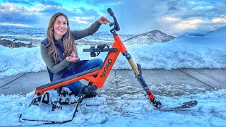A Bike on Skis | Utah, Park City