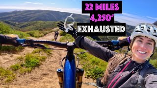 Mountain biking in Laguna Beach