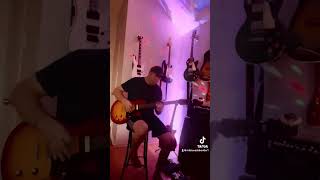 Enjoying Playing My guitar making up a Riff...