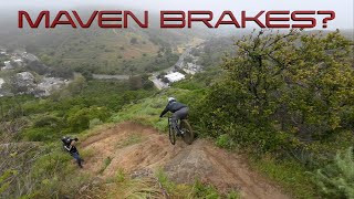 Do the SRAM Maven Brakes Suck? First Ride on...