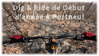 Dig & Ride de début d'année à Portneuf!