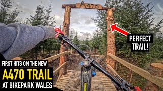 FIRST EVER HITS ON THE NEW A470 LINE AT BIKE...