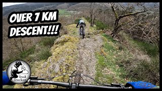 Is this the longest downhill trail in the Vosges?