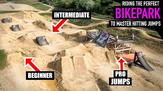 RIDING THE PERFECT BIKE PARK TO MASTER HITTING...