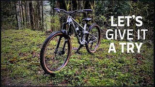 I tried running two Maxxis Minion DHRII's on...