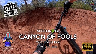 MTB Riding Canyon Of Fools | SedonaAZ | April...