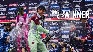  First World Cup WIN in Fort William - Race run