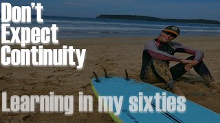 Beginner surfing - Learning in my sixties - 2...