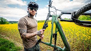 Erst E-Bike im Dreck testen, dann zeige ich...