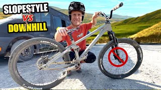 GNARLY DOWNHILL MTB TRAILS ON A PURE...