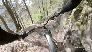 sentiero MTB Boradora completa tre segmenti ex...