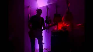 Jamming on my Guitar making up a Riff on my...