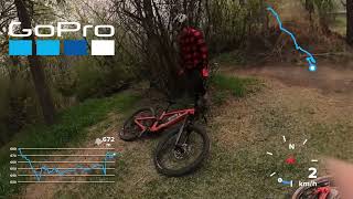 Lovers Lane trail with Bel, May 11, 2024