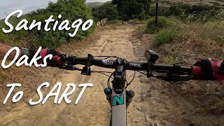 Santiago Oaks - Weir Canyon to the SART...