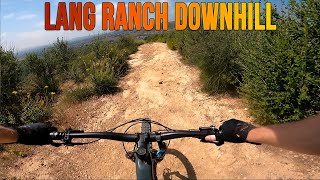 Lang Ranch Downhill - Mountain Biking -...