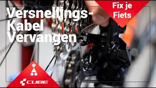 Zo vervang je een Versnellingskabel op je MTB...