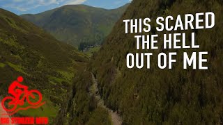 Incredibly Tight And Very Scary Single Track...