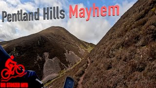 Mountain Biking Mayhem In The Pentland Hills....