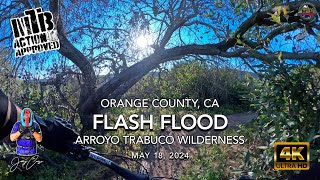 MTB Riding Flash Flood, Arroyo-Trabuco...