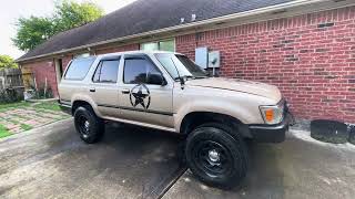 My 1995 Toyota 4Runner Been Setup For 1 Year...