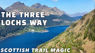 Epic 40-Mile Adventure: The 3 Lochs Way. MTB...