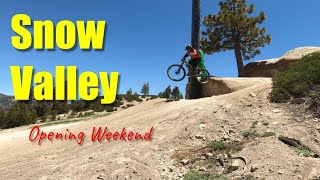 Snow Valley Bike Park is OPEN! Mountain Biking...