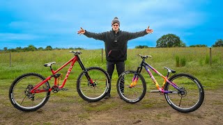 MY HARDLINE DOWNHILL BIKE AND CUSTOM PAINT...