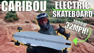Outdoor Master Caribou Electric Skateboard:...