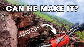 Rookie Rides Toughest Hard Enduro Section |...