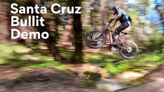 Santa Cruz Bullit eMTB demo! Mailboxes Trail...