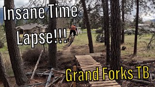 Grand Forks Trail Building Time lapse Of My...