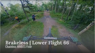 Chainless racing on Moose