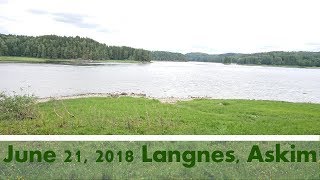 June 21, 2018 Langnes - down to the river