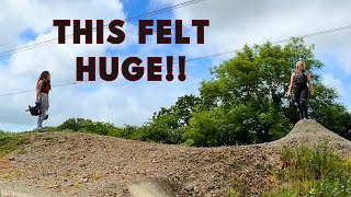 RIDING THE BIGGEST LINE AT OLD HILL BIKE...