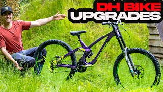 Custom NS Fuzz Downhill Bike Upgrades and Sends!