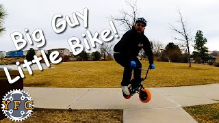 First Ride on the Mini Rocker BMX