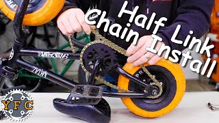 How to Install a Half Link Chain